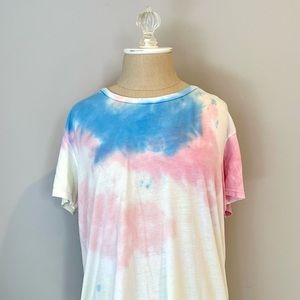 SUNDRY Multicolor Tie Dye Loose Tee T-Shirt SIZE 3 Large